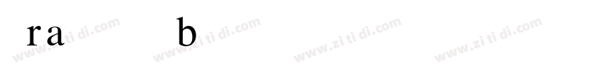 EraSITC b字体转换